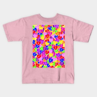 HAPPY Valentines Day Candy Hearts Kids T-Shirt